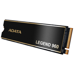 Твердотельный накопитель SSD M.2 2280 2TB ADATA LEGEND 960 [ALEG-960-2TCS] PCIe Gen4x4 with NVMe, 7400/6800, IOPS 750/630K, MTBF 2M, 3D NAND, 1560TBW, 0,43DWPD, Heat Sink, SMI SM2264, Work with PS5, RTL
